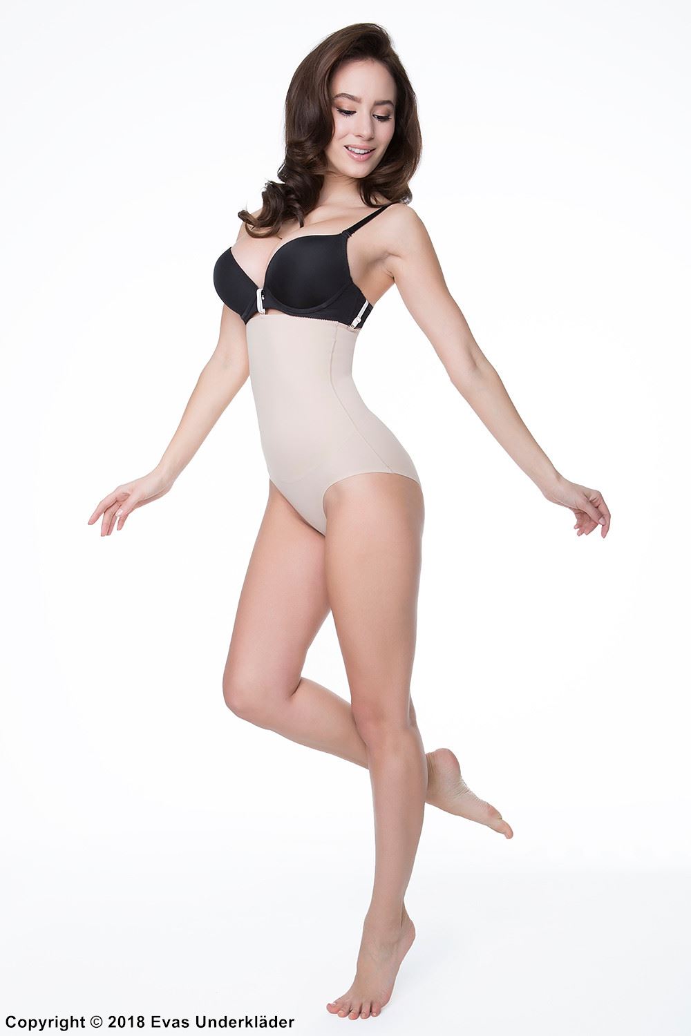 Shapewear / formende truse med hold-in, justering av midje og mage